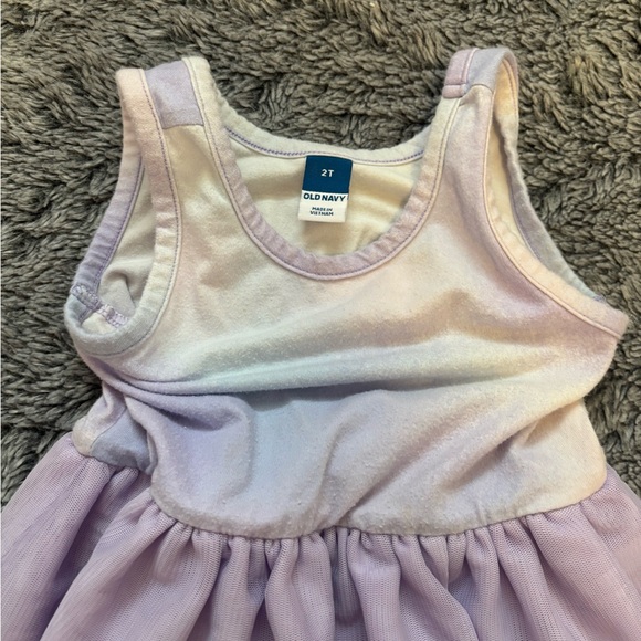 Lavender Layered Tulle Dress - Old Navy Tutu Bodysuit | 2T - Picture 4 of 4